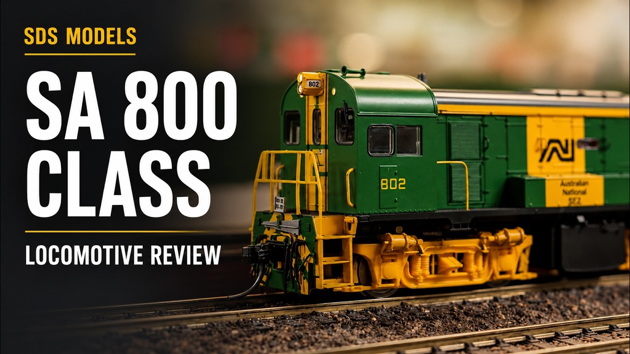 SDS MODELS: SOUTH AUSTRALIAN 800 CASS LOCOMOTIVE REVIEW