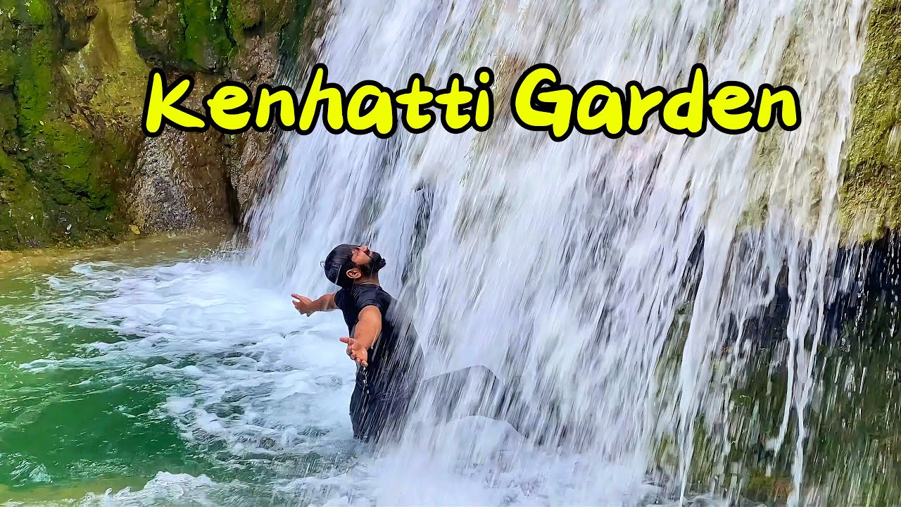 The Hidden Waterfall of Kenhatti Garden | Exploring the Beauty of Soon Valley, Khushab, Pakistan 🌿💦