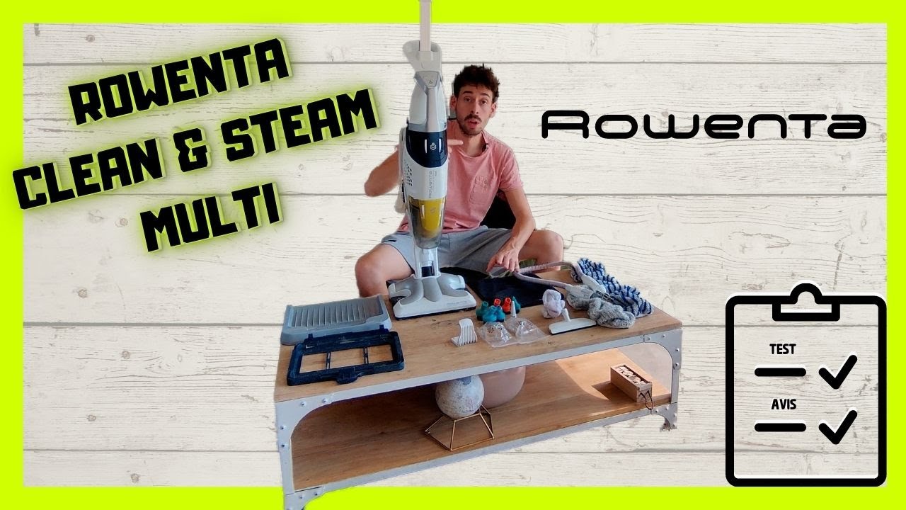 Le CLEAN & STEAM MULTI de ROWENTA (2 ans d'utilisation)