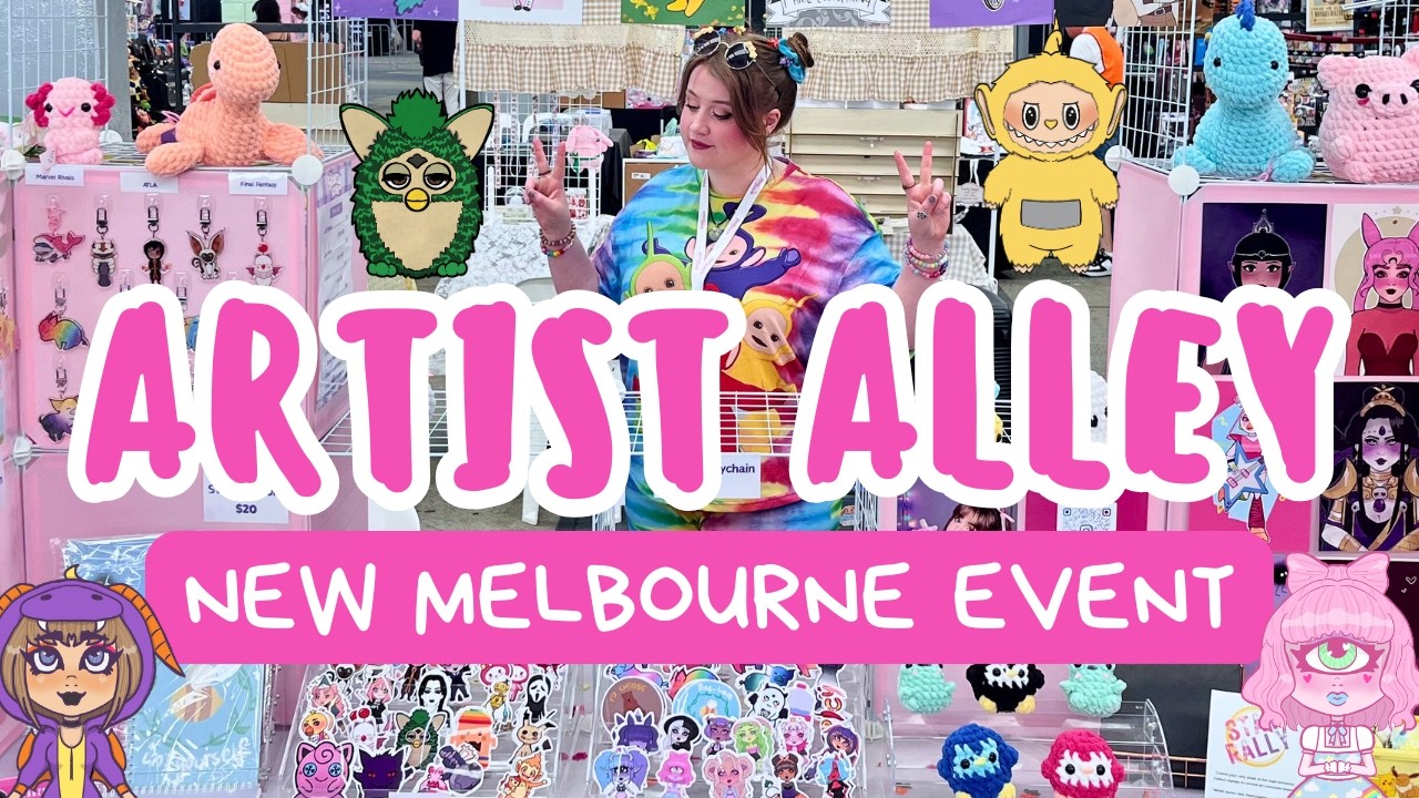 ✦ ARTIST ALLEY MELBOURNE VLOG ✦