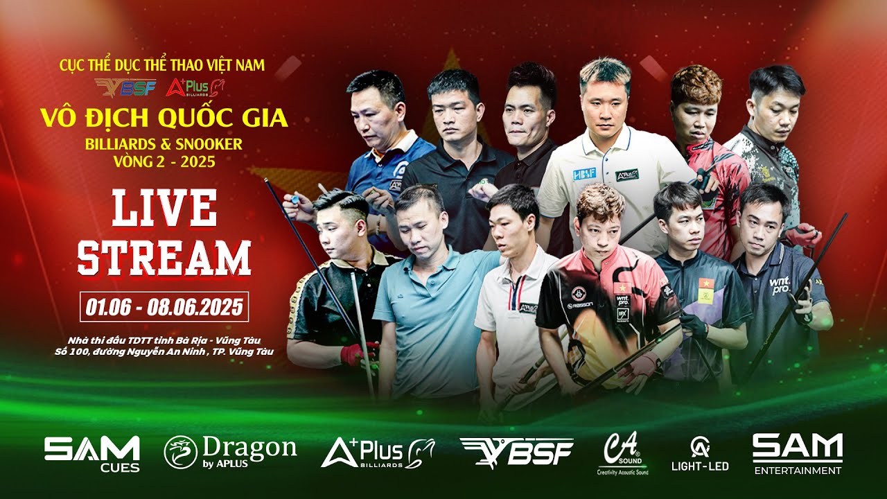 BÀN 11 TV 2 | VÒNG BẢNG | ĐINH NGỌC DUY - NGUYỄN NGỌC HÙNG | NGÀY 1 - POOL 9 BI | VÒNG 2  VĐQG 2025