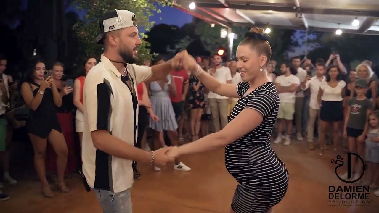 Antoine & Manon / Ya-ya MOT (bachata russian Remix) / Bachata Sensuel / Bachata Pregnant /Alma Dance
