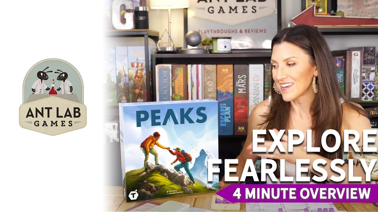 Peaks Board Game in 4 Minutes | Primer | Preview