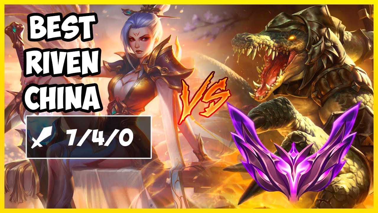 Wenshen Riven vs Renekton Master Elo