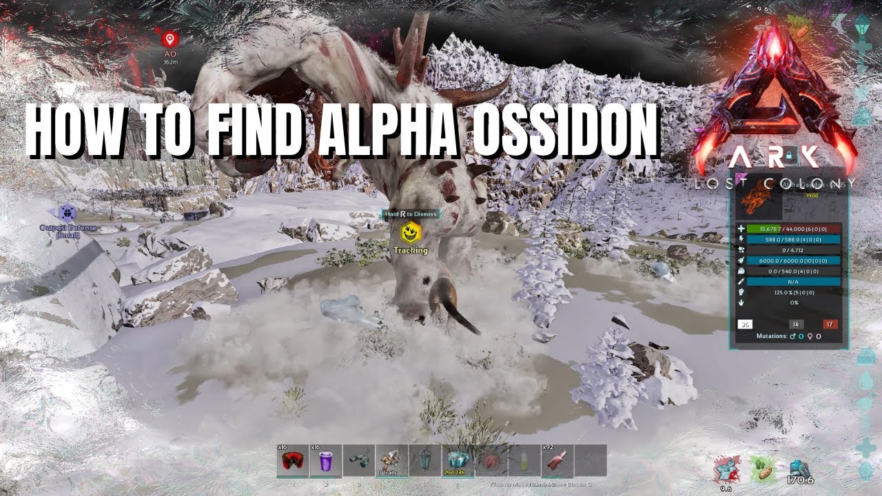 How to find Alpha Ossidon for Skulls  I  ASA Lost Colony