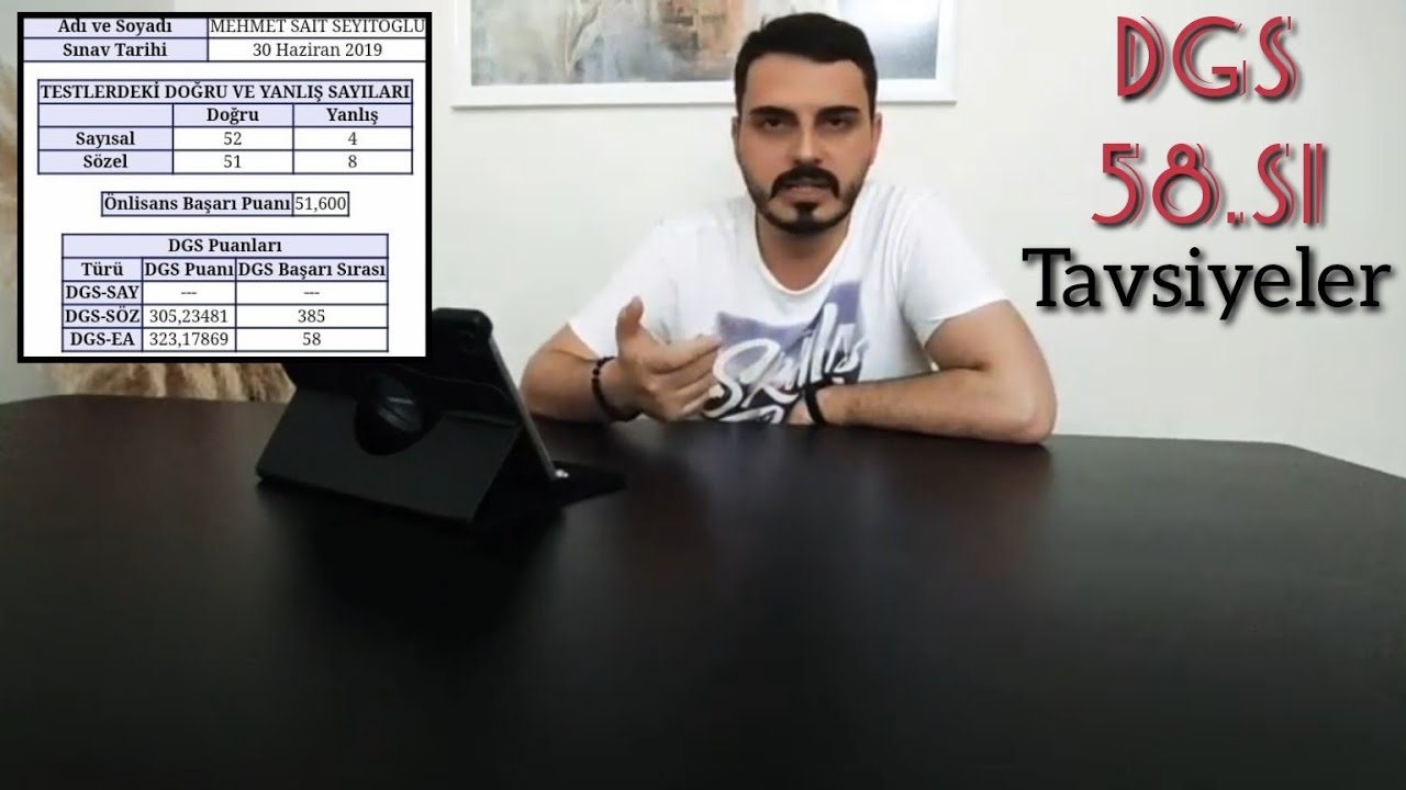 #DGS yaklaşırken derece öğrencisinden tavsiyeler