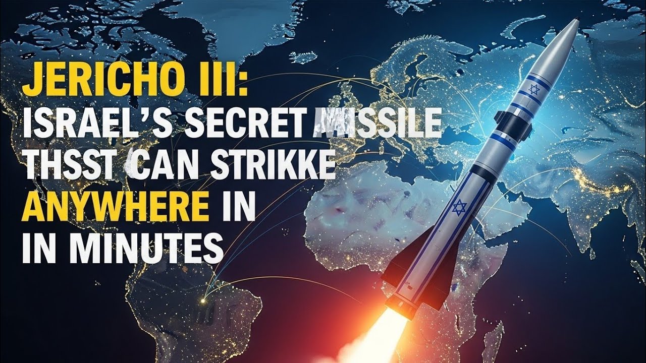 Jericho III: Israel&rsquo;s Secret Missile That Can Strike Anywhere in Minutes 🚀#JerichoIII #IsraelMissile