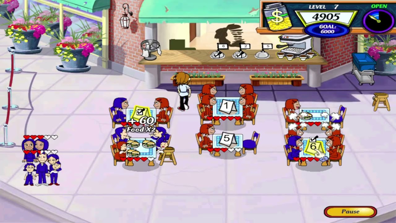 Diner Dash 2: Restaurant Rescue Episode 2 - Darla's Cafe (Part 2)