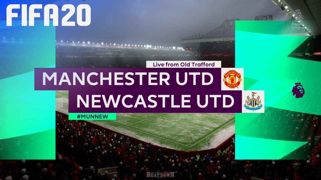 FIFA 20 - Manchester United vs. Newcastle United @ Old Trafford