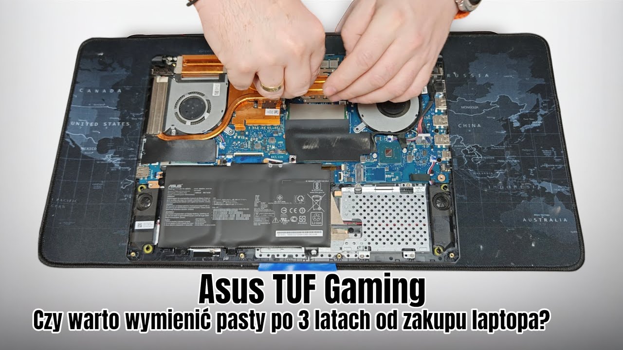 Asus TUF Gaming po 3 latach! 🔥 Wymiana pasty na ciekły metal LT-100 ⚡ Czy warto? 🤔