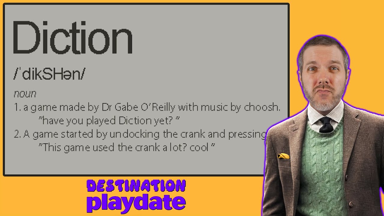 Diction - Playdate gameplay + impressions