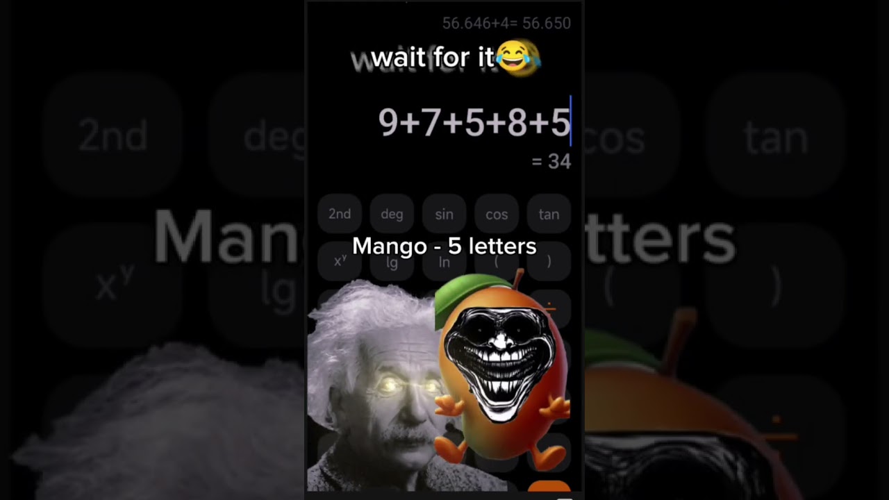 CALCULATOR TUFF MOMENT 💀 💀 💀
