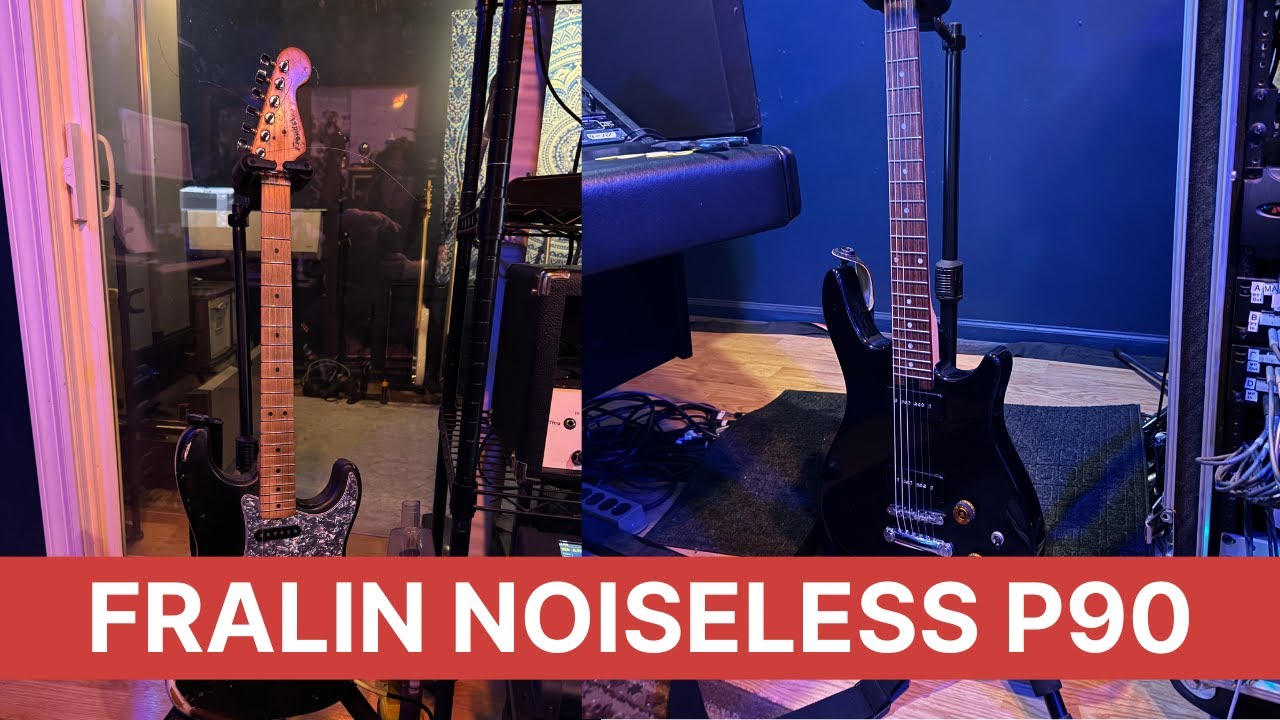 Fralin Noiseless P90s & Nashville Tuned
