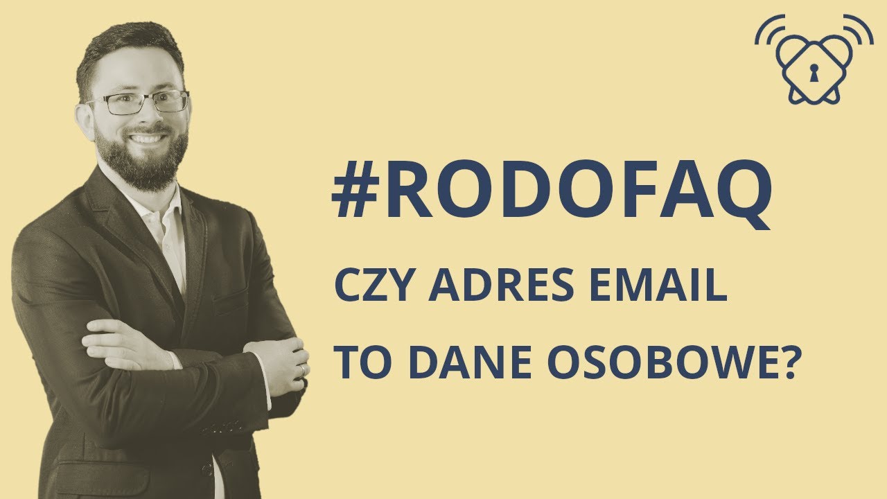 Czy adres email to dane osobowe? #RODOFAQ