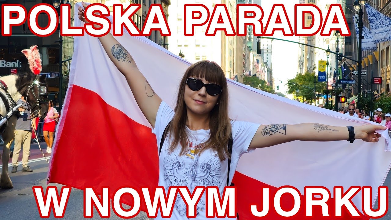 jak wygląda POLSKA PARADA W NOWYM JORKU? - Pulaski Day Parade 🇵🇱🇺🇸