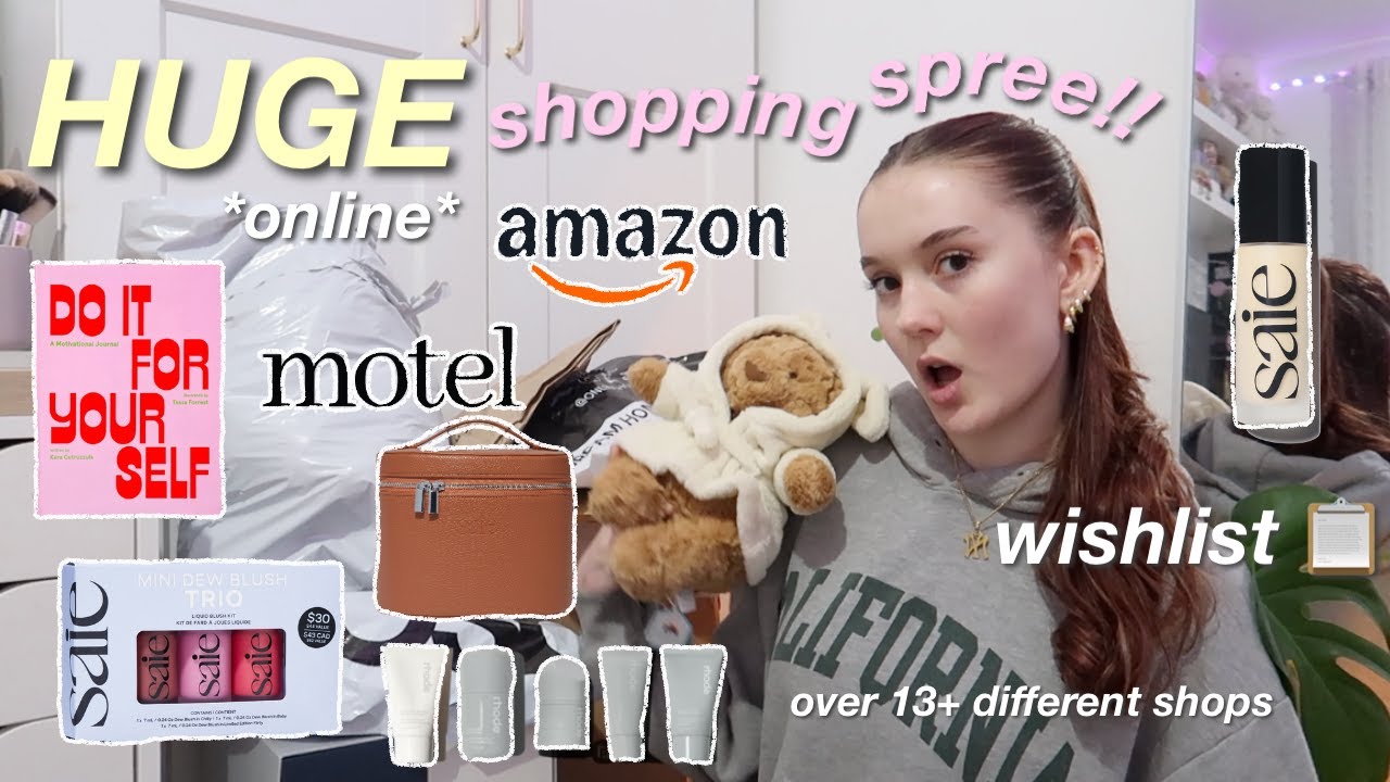 HUGE *online* shopping spree 🛒🛍️💳 | whole wishlist brought!!