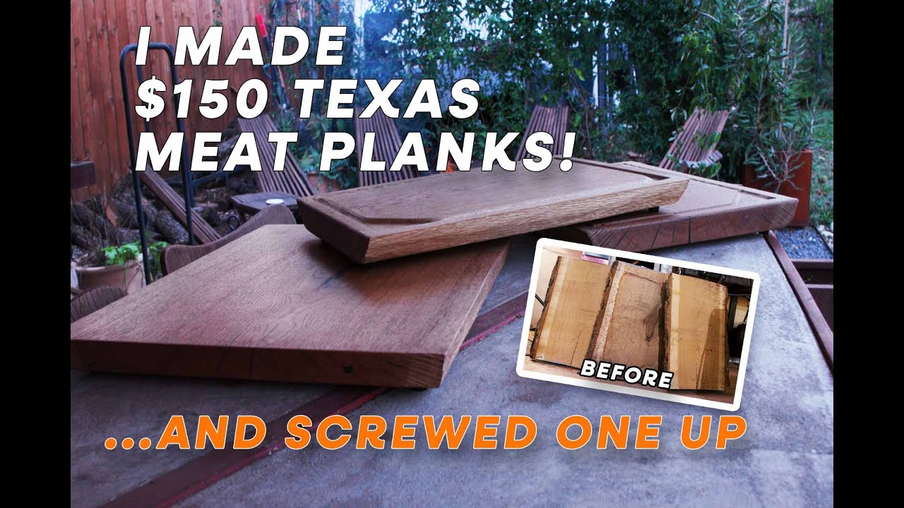 Made $150 Cutting Boards from a Log  and Ruined One