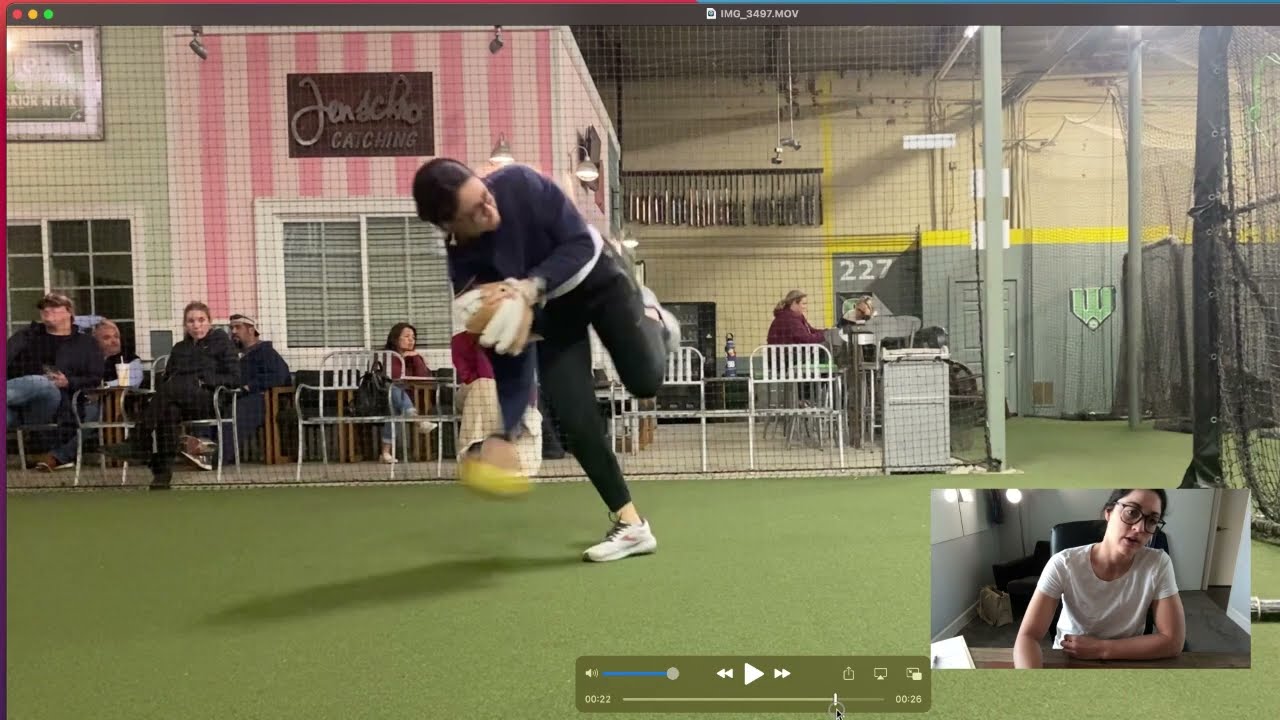 Throwing on the Run Softball Edition