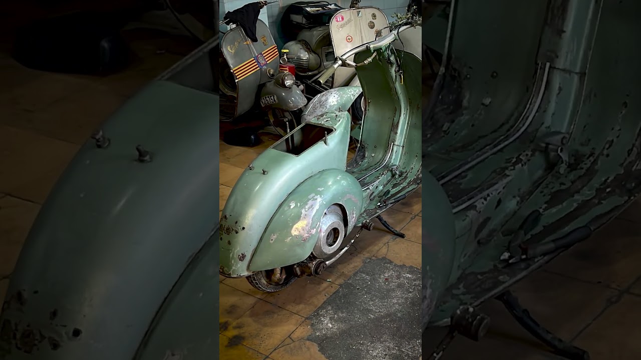 🚨 70 A&Ntilde;OS DESPU&Eacute;S&hellip; ESTA VESPA VUELVE A CASA 🛵