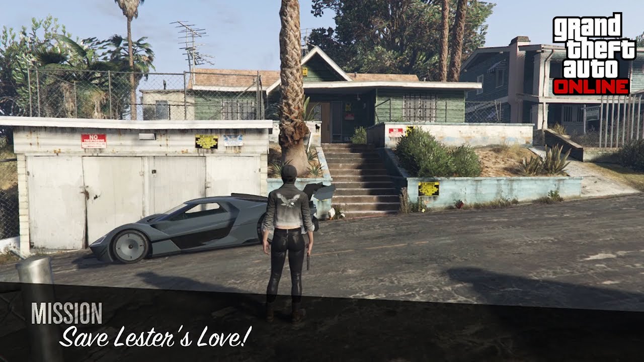 GTA Online Full Save Lester's Love! Mission Created by Me.