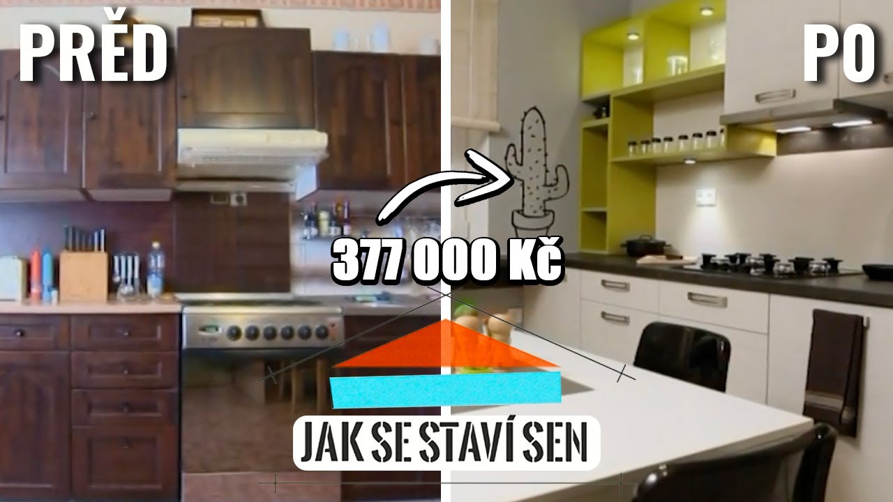 Jak se staví sen: Rekonstrukce zastaralé kuchyně i obýváku: Splněný sen pro tátu na plný úvazek