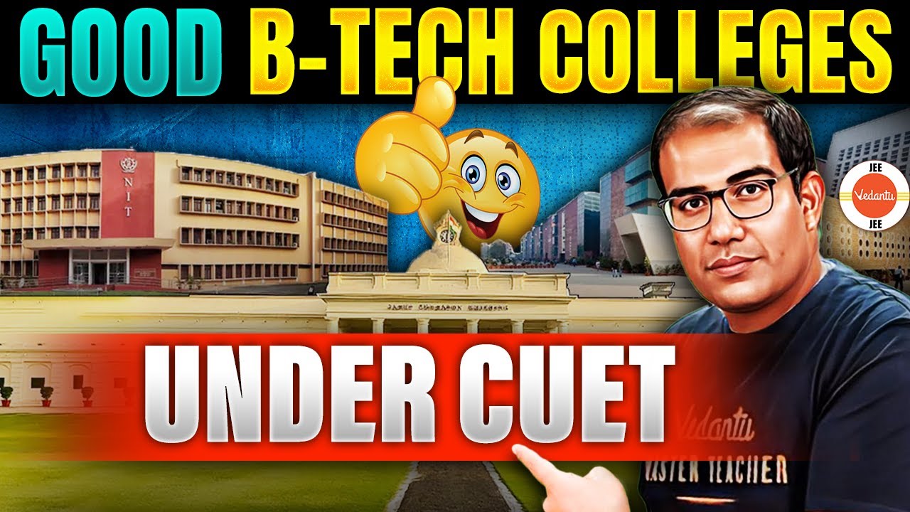 Top B.Tech Colleges Under CUET | Fees & Placement Packages | Complete Details | Vinay Shur Sir