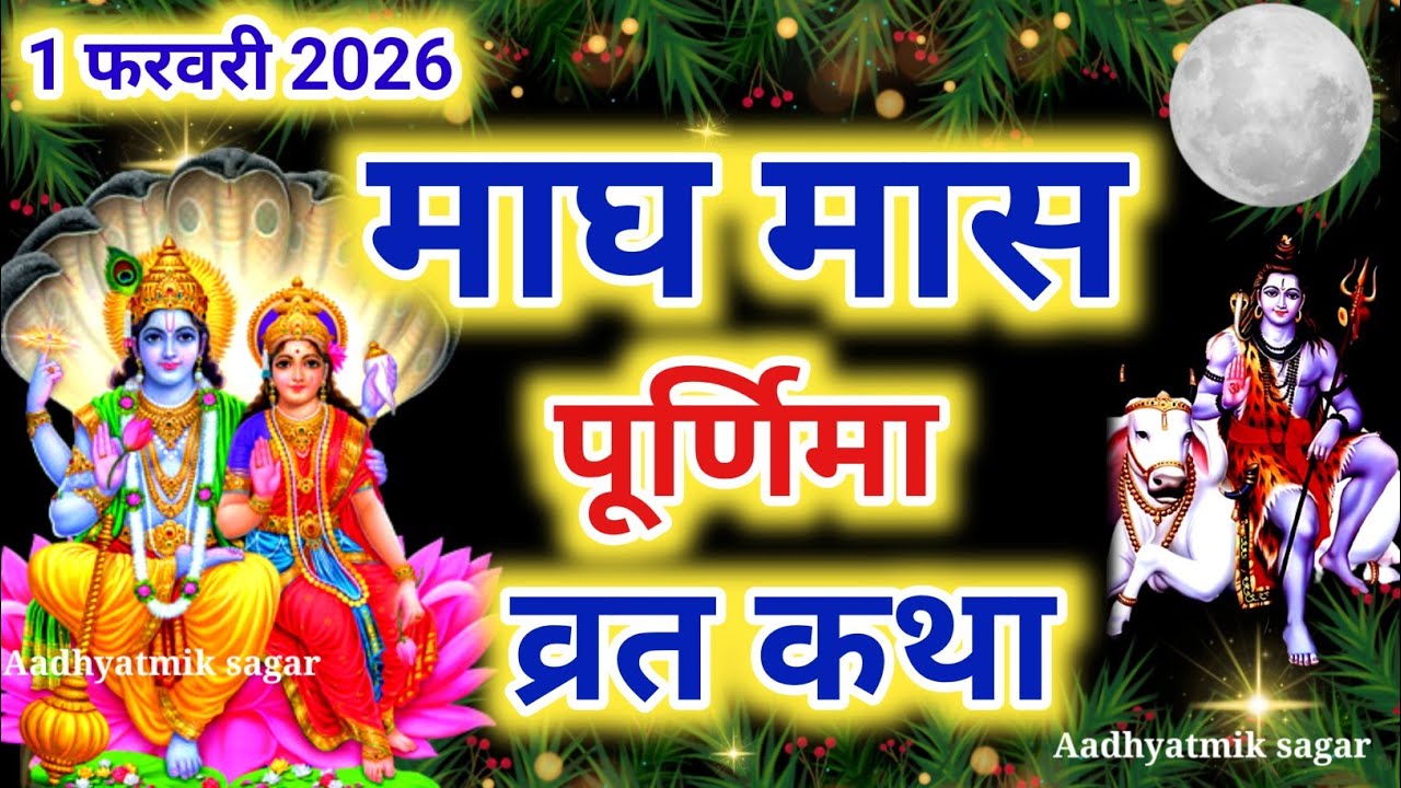 माघ पूर्णिमा व्रत कथा|Magh Purnima Vrat Katha |Purnima Ki Kahani |Purnima ki Katha| Purnima
