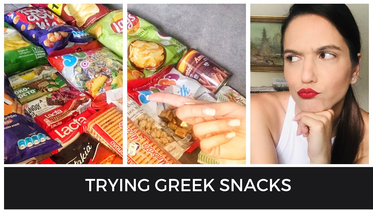 GÖRÖG SNACK KÓSTOLÁS - Mit érdemes nassolni (édeset & sósat) Görögországban? | #Taste test | MaryDia