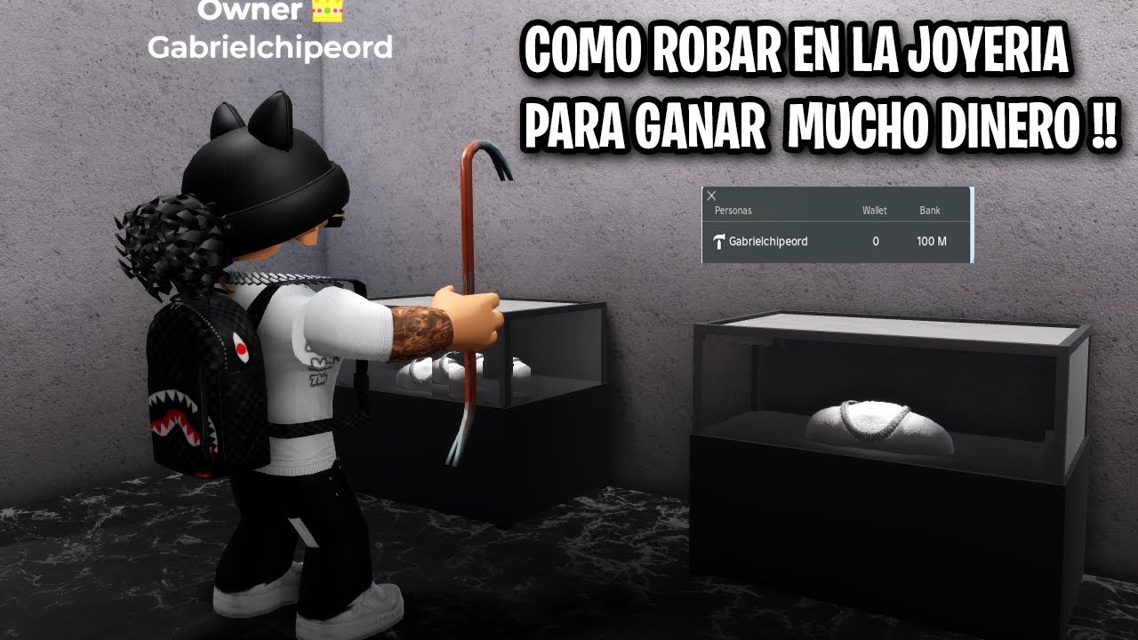 COMO GANAR DINERO RAPIDO ROBANDO EN LA JOYERIA EN EL CORO DE CHIPEO..!!