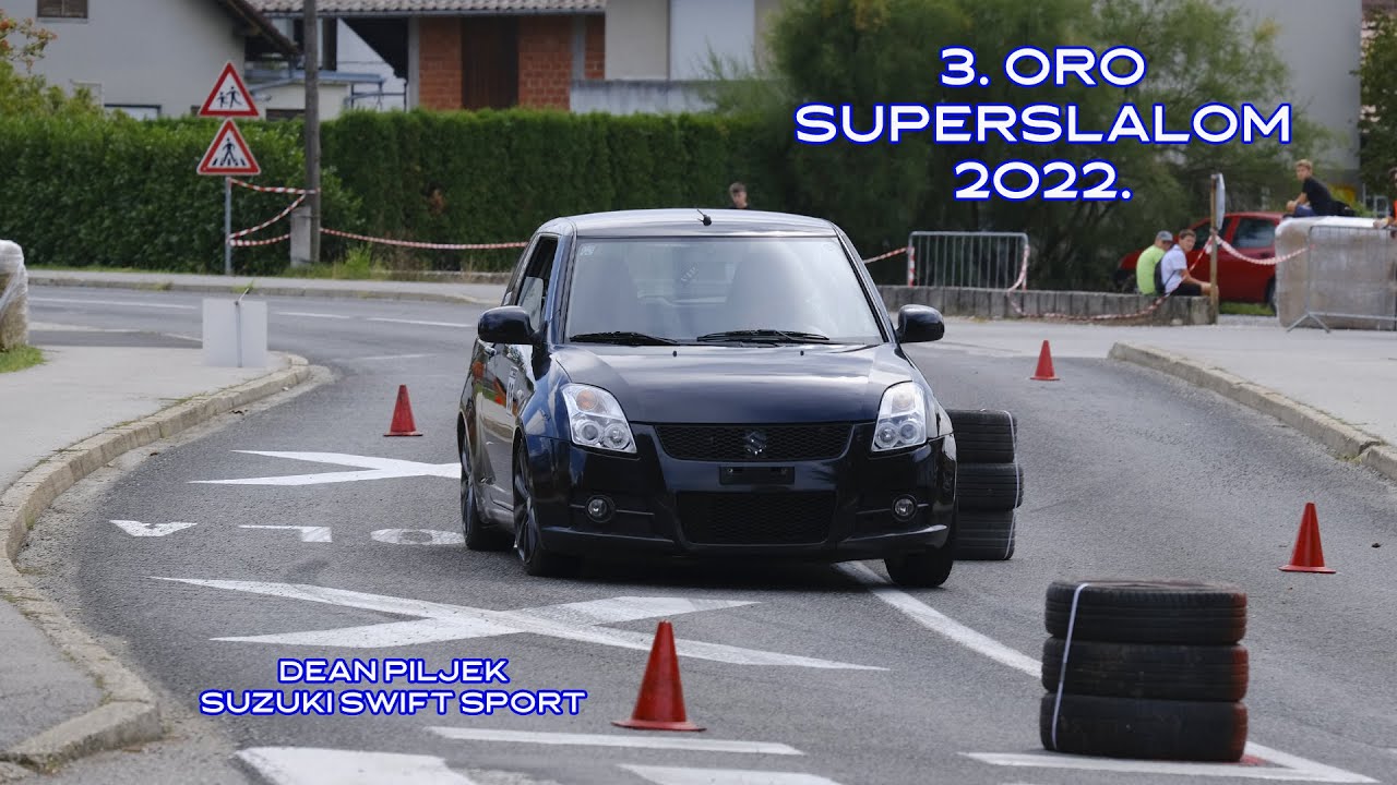 3. ORO Super Slalom 2022. | Dean Piljek | Suzuki Swift Sport Onboard | 4K