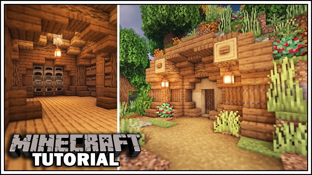 Minecraft Hobbit Hole Storage Room Tutorial