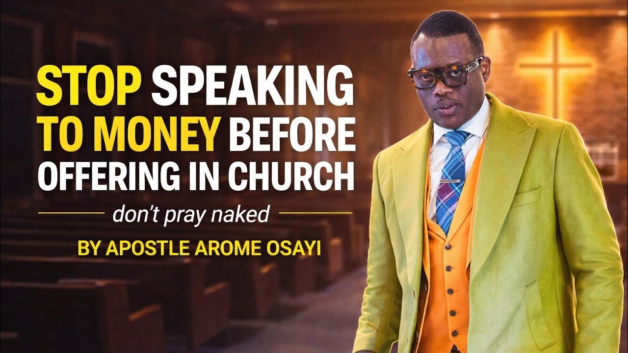 Хорошо это или плохо — говорить о деньгах перед пожертвованием? | Апостол Ароме Осайи #apostlearo...