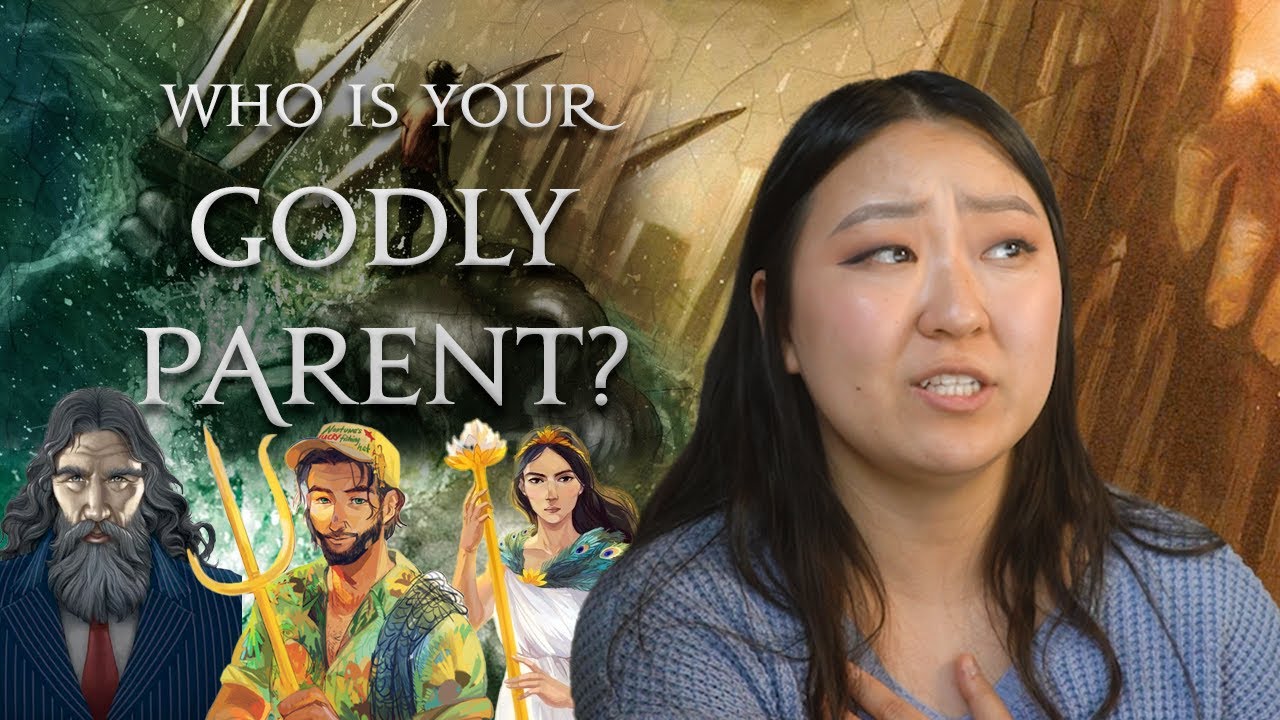 taking the percy jackson godly parent quiz for the first time 🔱⚡📚💀