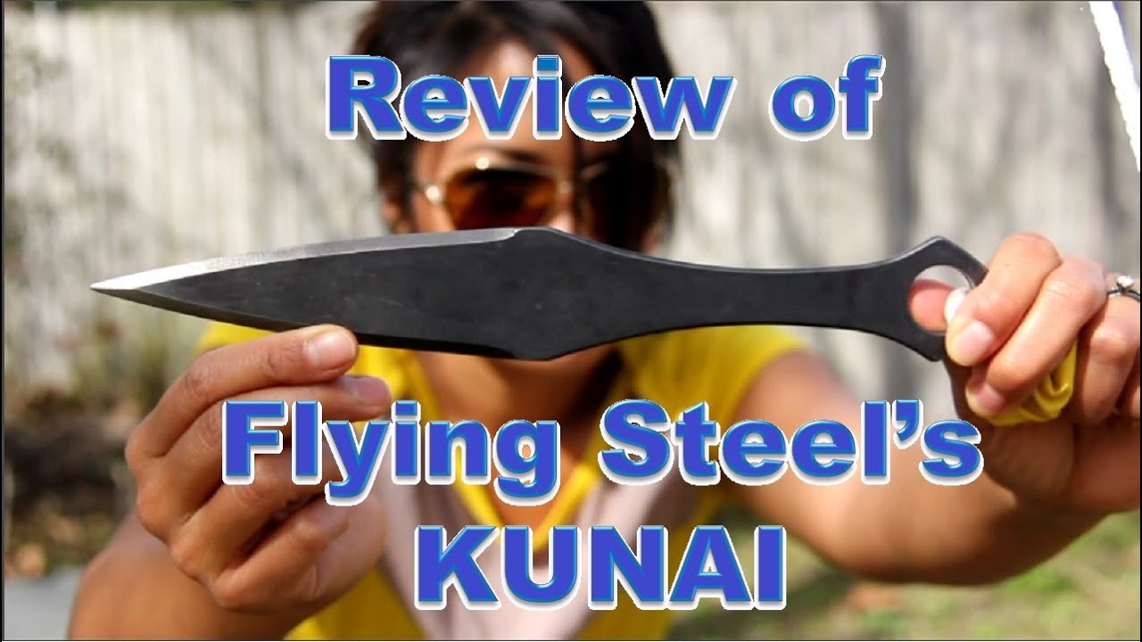 Review of Flying Steel's Kunai Throwing Knife