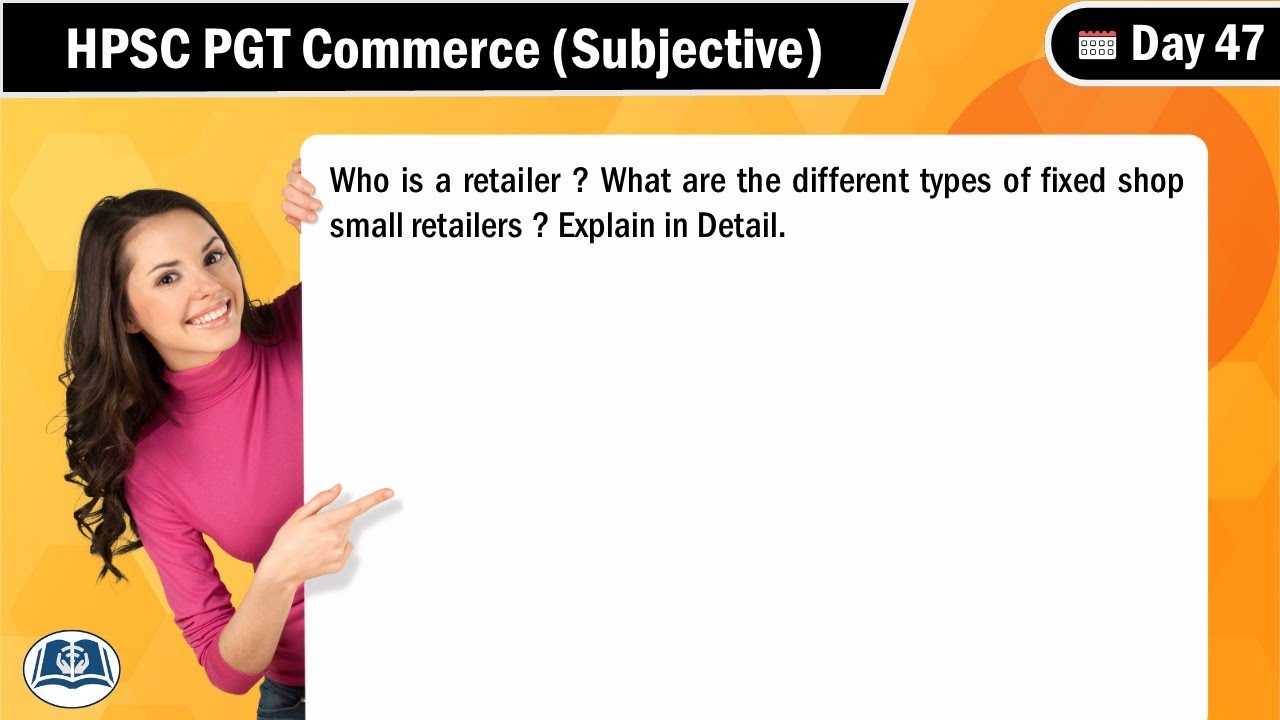 HPSC PGT Commerce | Answer Writing Practice | Subjective Paper | Day 47