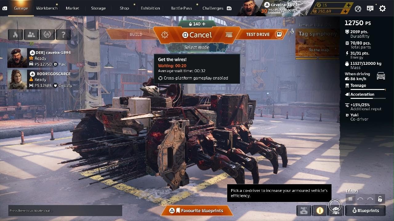 Crossout2313 pontos