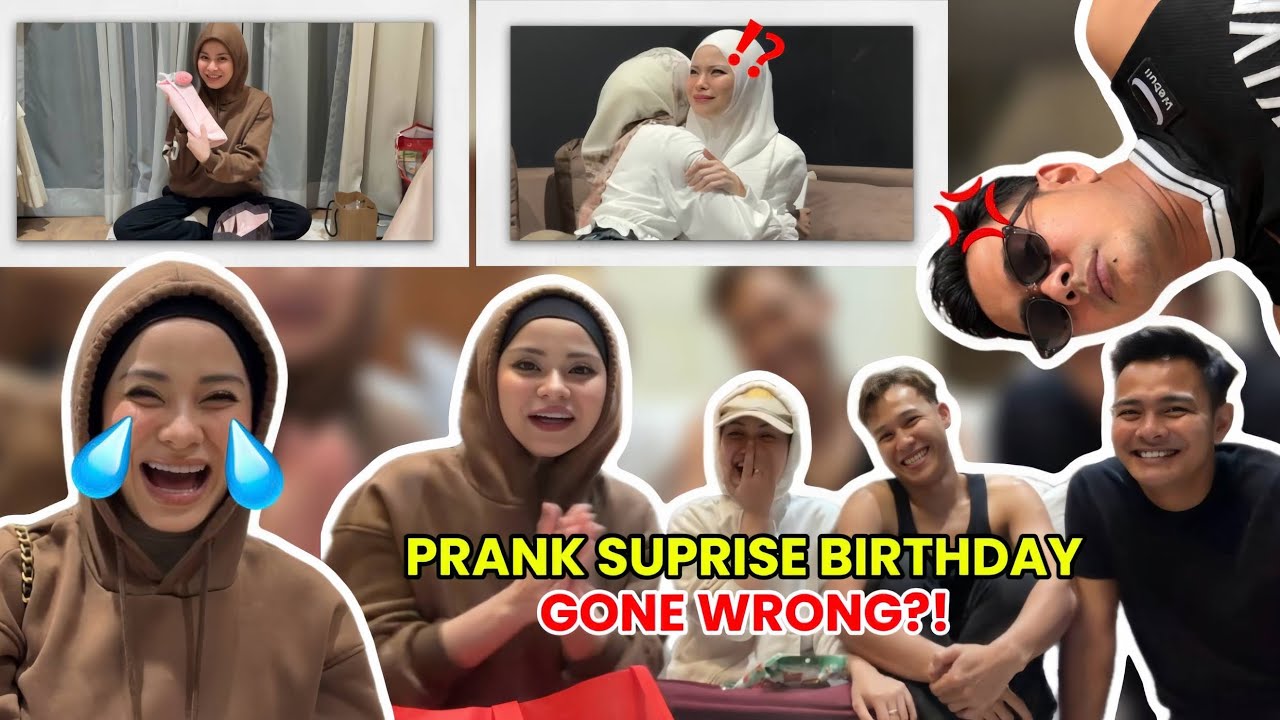 PRANK SUPRISED BIRTHDAY GONE WRONG⁉️ BELIKAN HADIAH UNTUK SOPHIE & ANIQ ‼️
