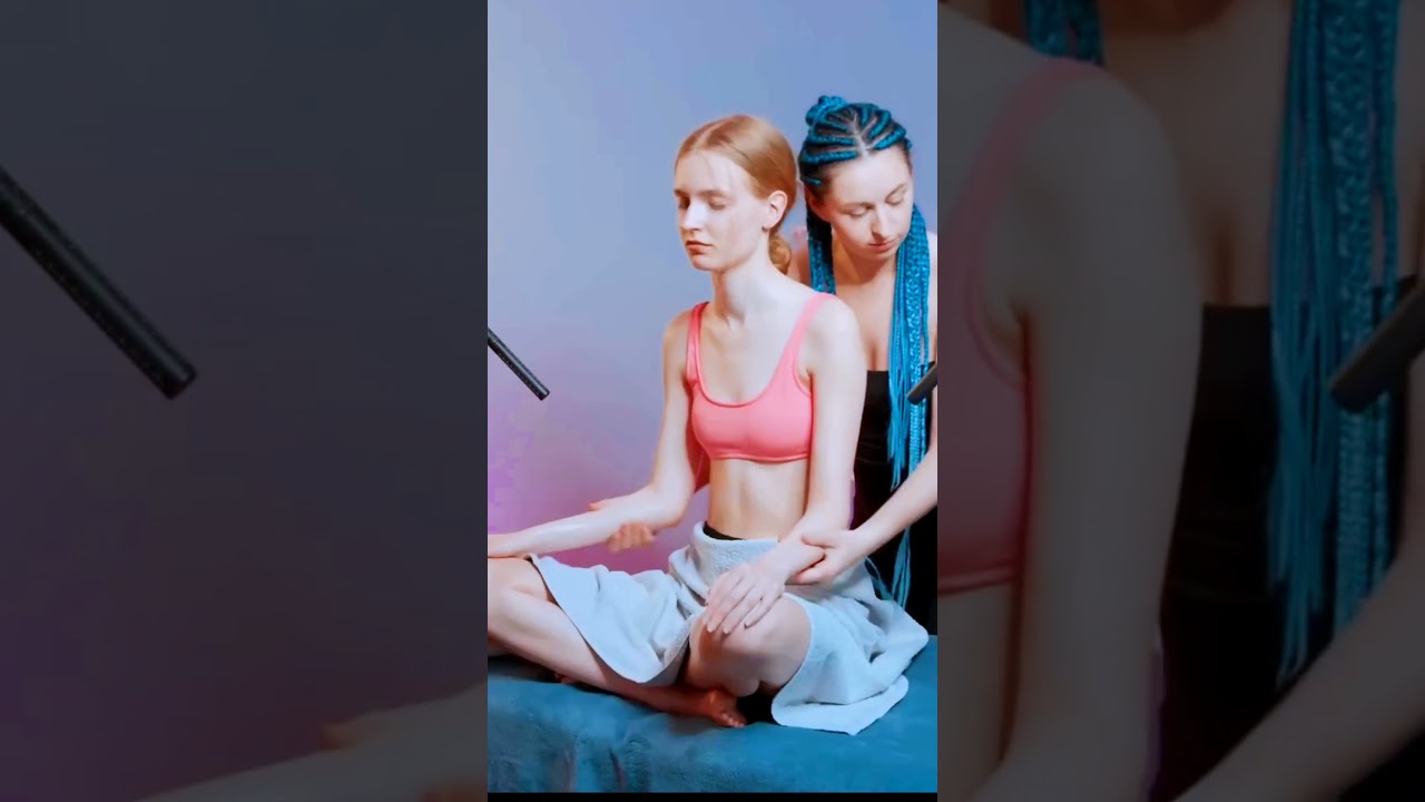 Ultimate Stress Relief Massage for Sleep 💤👐 #asmrtherapy #asmr