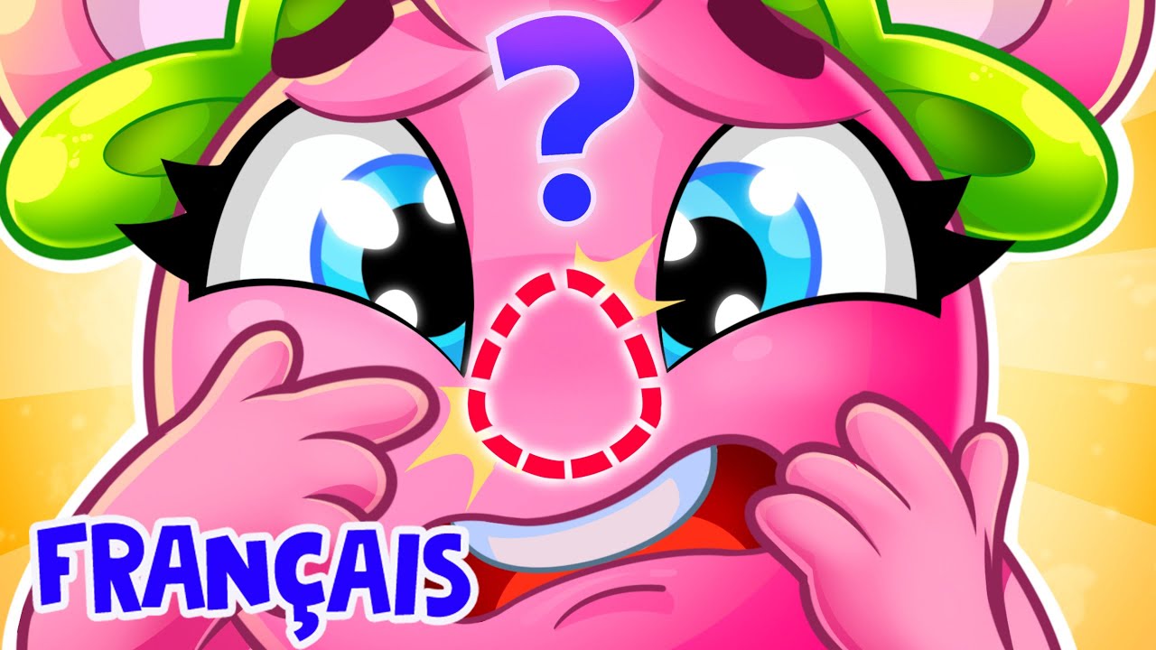 Où Est Mon Petit Nez - La Chanson | Comptines Et Chansons Amusantes😻🐨🐰🦁par Baby Zoo Français