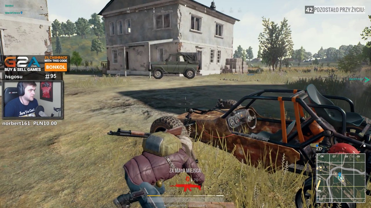 NERWOWO: Duo z Blackfireice - PLAYERUNKNOWN'S BATTLEGROUNDS / 12.05.2017 (#6)
