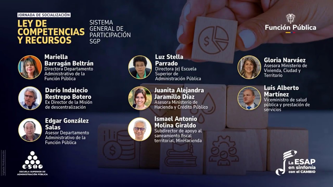 Jornada de Socializaci&oacute;n Ley de Competencias y Recursos del Sistema General de Partici&aacute;ci&oacute;n - SGP