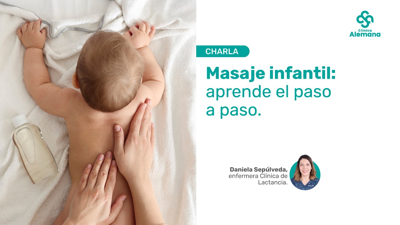 Masaje infantil: aprende el paso a paso | Clínica Alemana