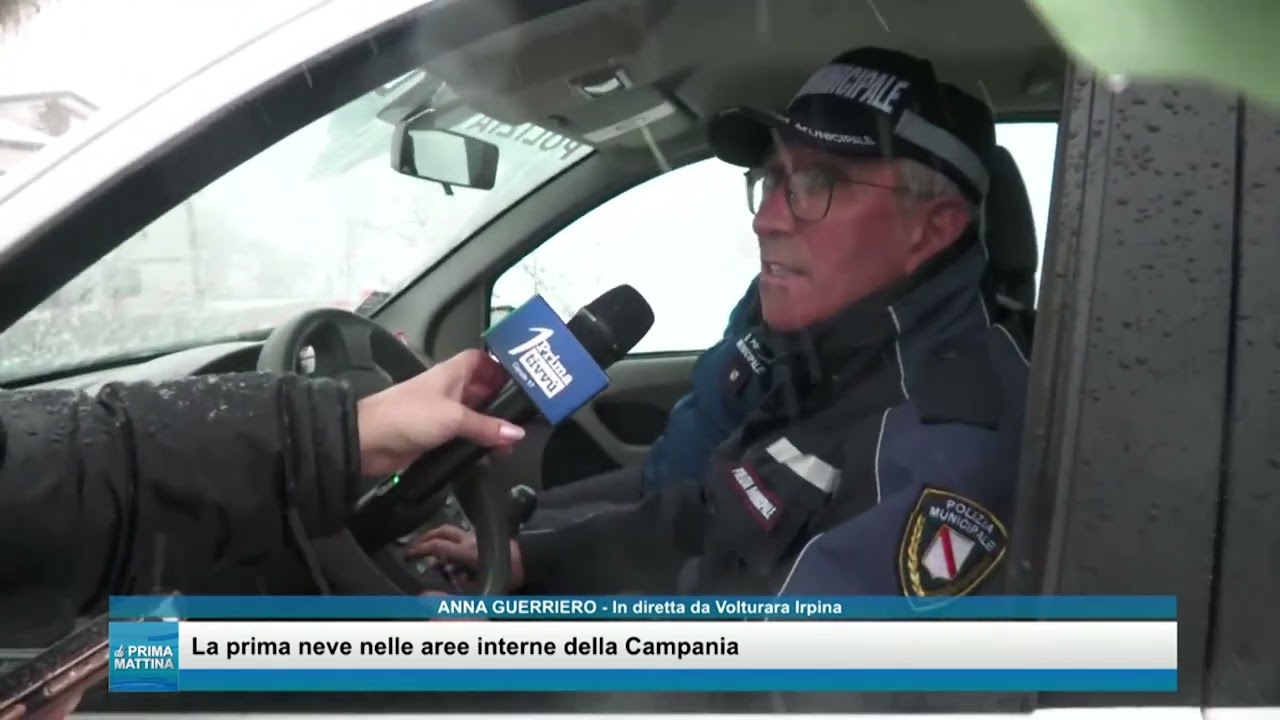 La neve trancia un cavo dell'alta tensione. A Volturara numerose famiglie senza corrente