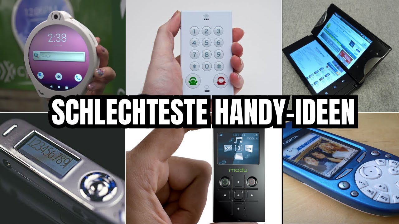 11 Handys, bei denen sich alle gefragt haben: Warum existiert das?