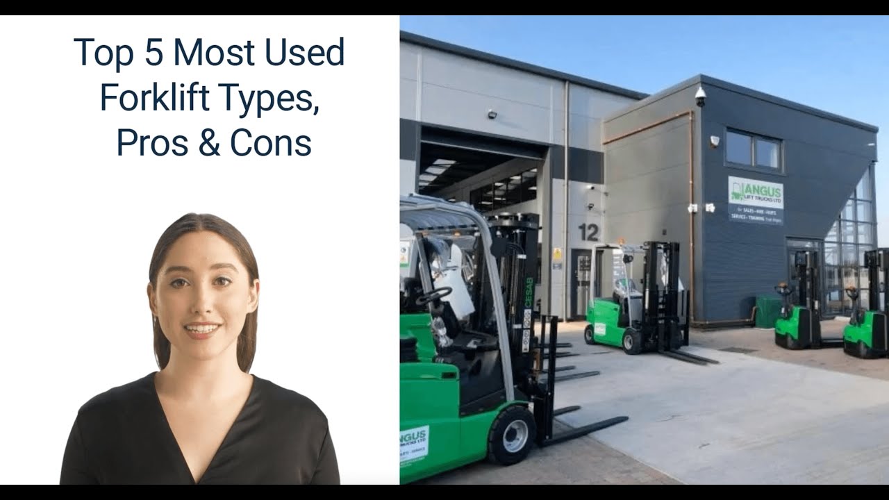 Top 5 Most Used Forklift Types: Pros & Cons