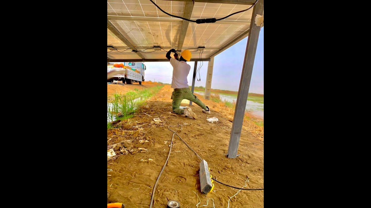 Comment installer un système d irrigation par microaspersion sous pompage solaire PV
