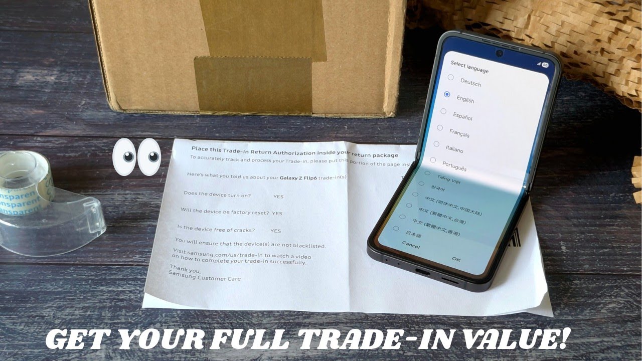 Get the Most From Your Samsung Trade-In! (Preparation & Shipping Guide)