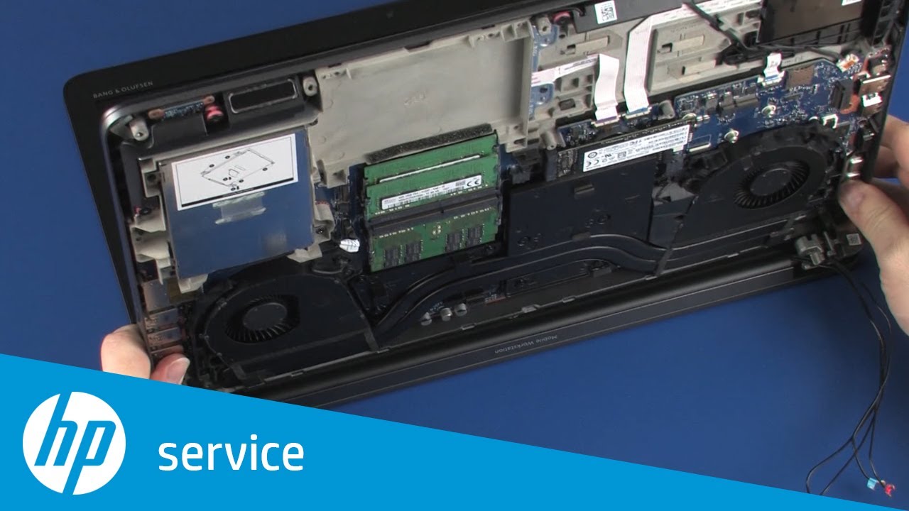 Replace the Display Panel Assembly/Top Cover | HP ZBook 17 G3 Mobile Workstation | HP Support