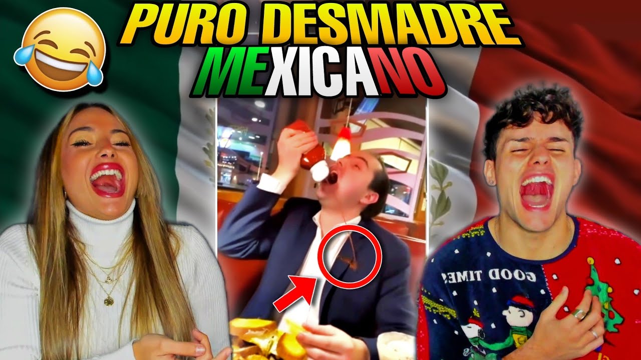 🇪🇸 ESPAÑOLES REACCIONAN a PURO DESMADRE MEXICANO 🇲🇽🤣 *NADA tiene SENTIDO*