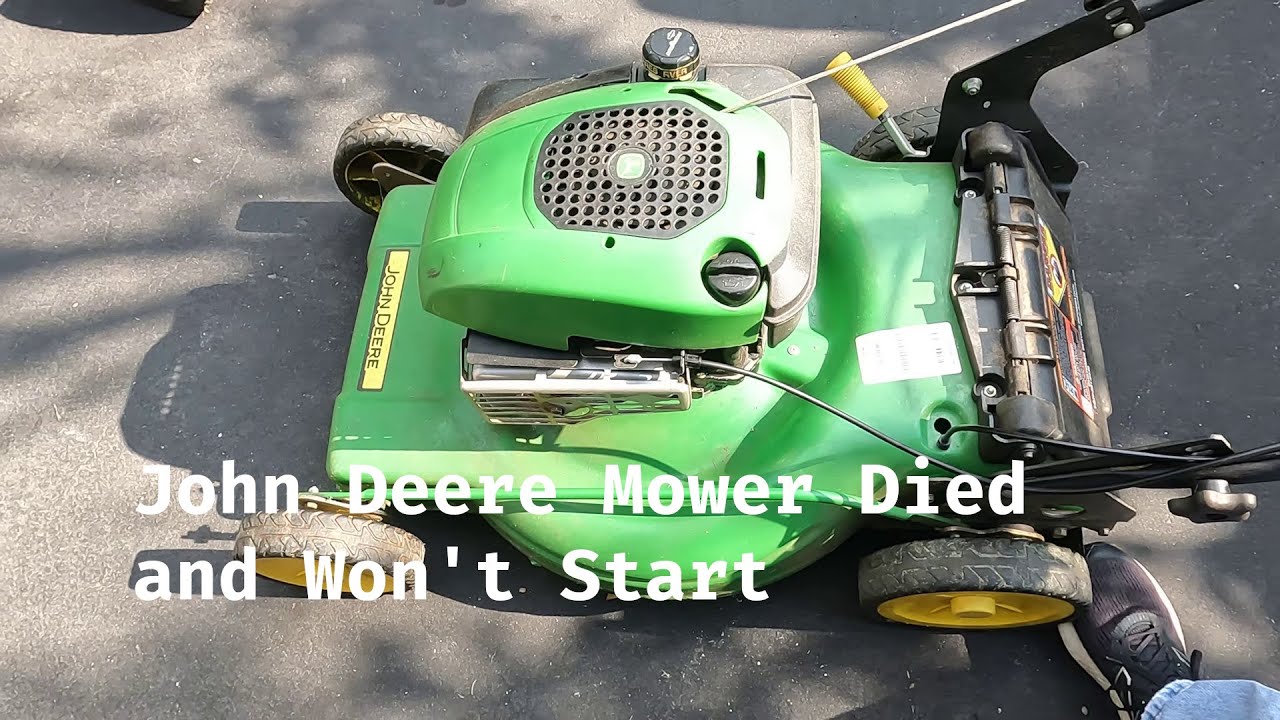 John Deere Mower Won't Start